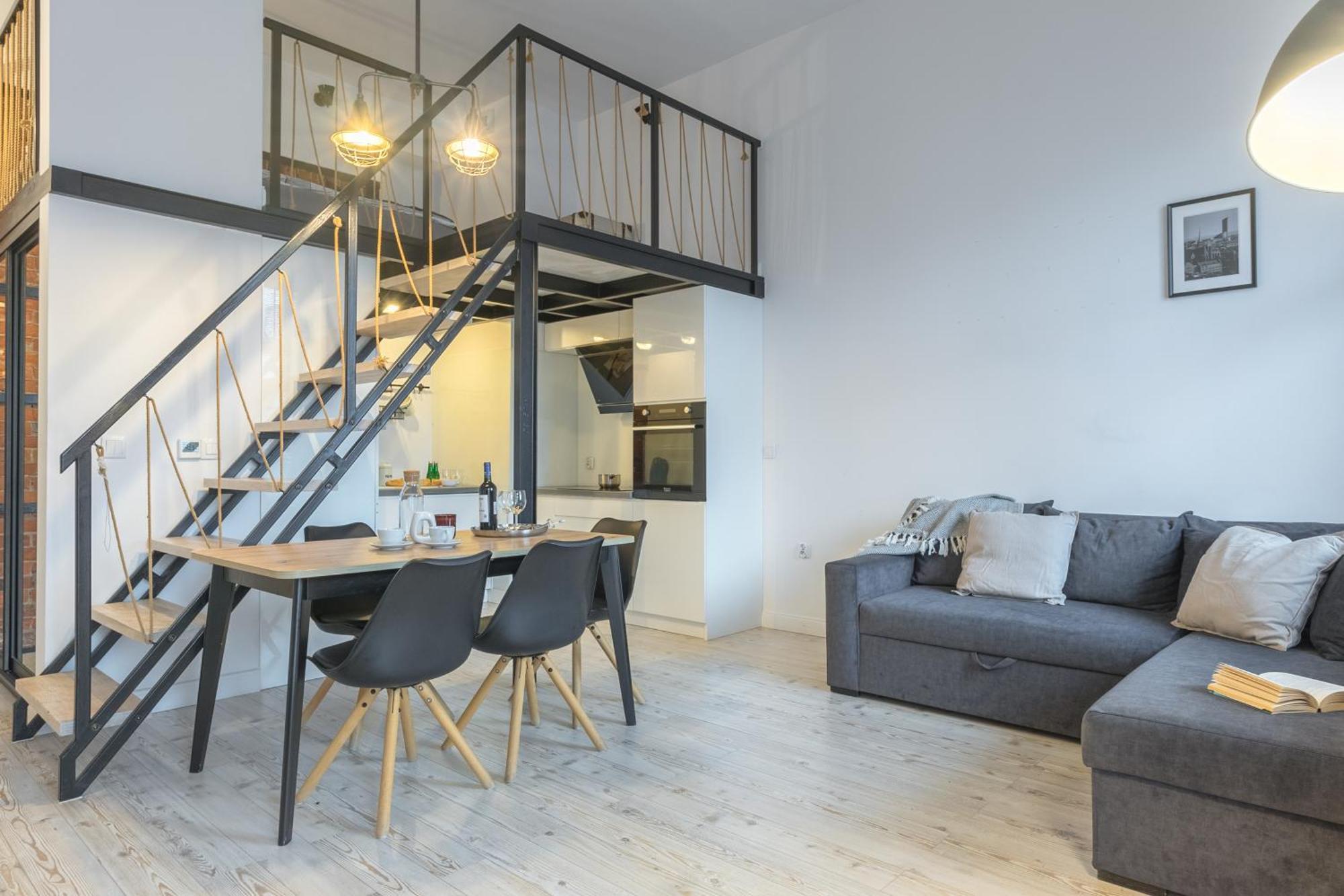 Apartament Z Antresola Nowa Papiernia 브로츠와프 외부 사진