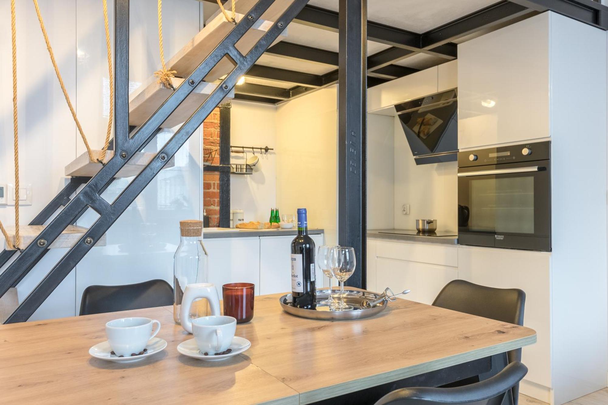 Apartament Z Antresola Nowa Papiernia 브로츠와프 외부 사진